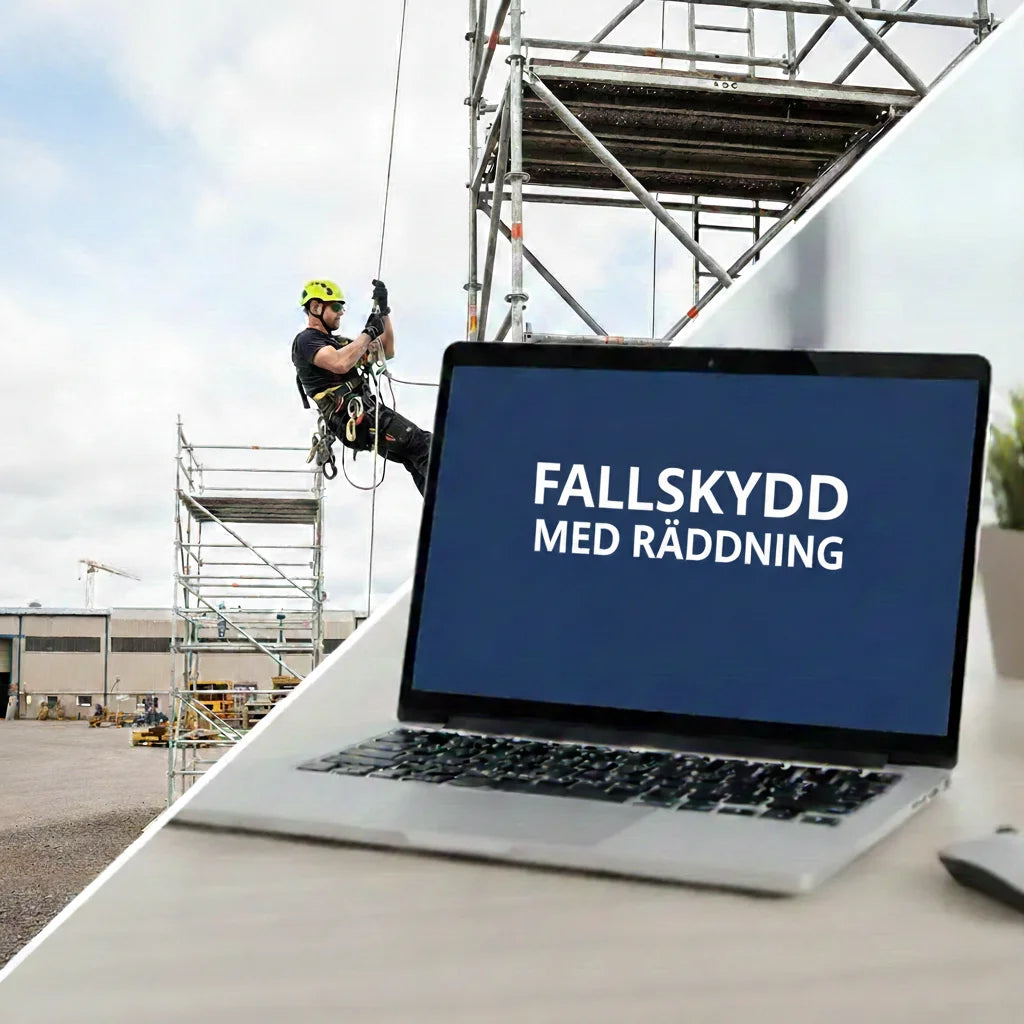 Fallskyddsutbildning med räddning